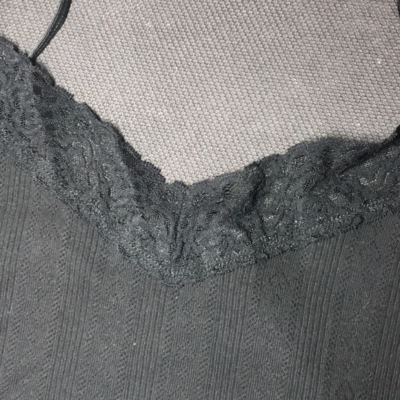 Rib Knit Lace Cami Tank *$5 add on!!!* - Picture 3 of 5
